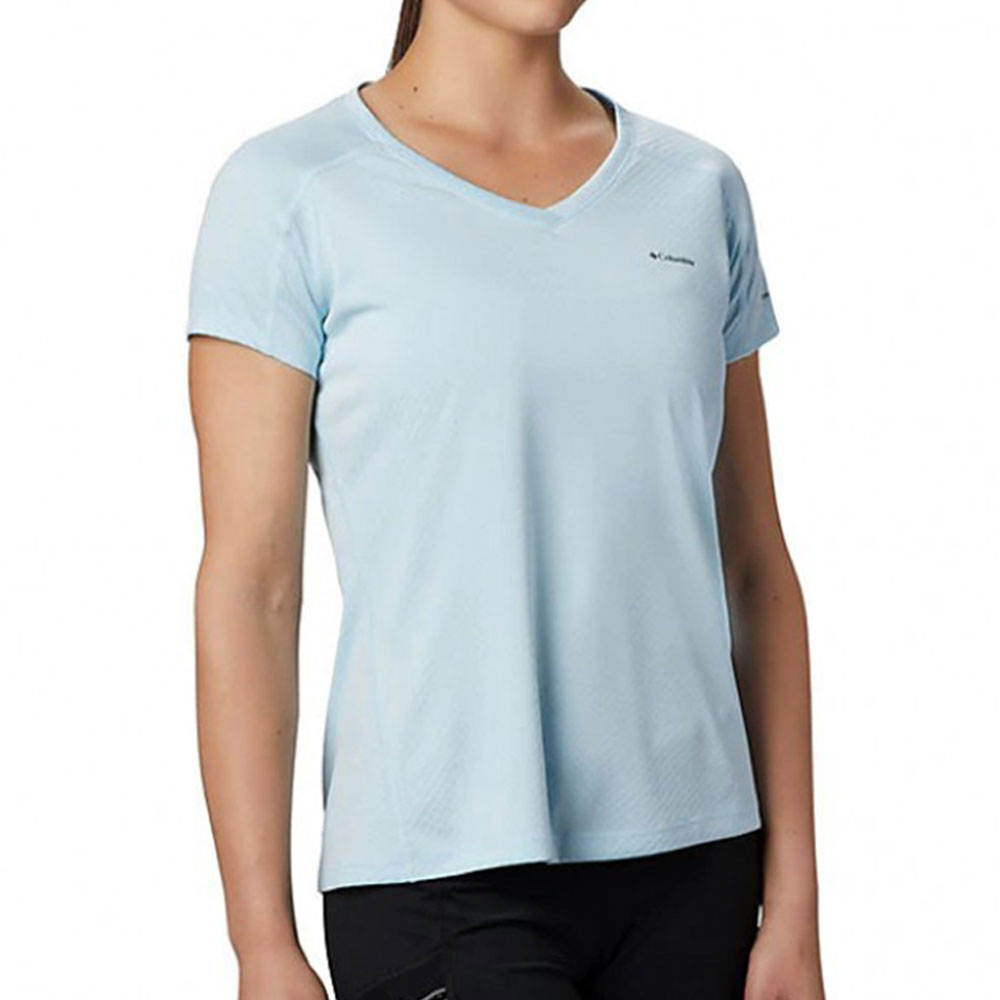 Tricou Columbia Zero Rules Short Sleeve Shirt XS Albastru deschis Femei photo 1 Tricou Columbia Zero Rules Short Sleeve Shirt XS Albastru deschis Femei photo 1